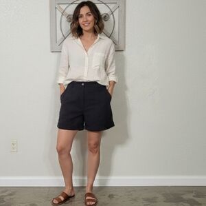 Worthhington Black Casual Short Size 14 NWT